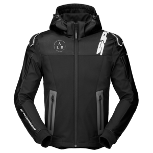 SPIDI HOODIE WARRIOR NEGRA/BLANCA TALLA M